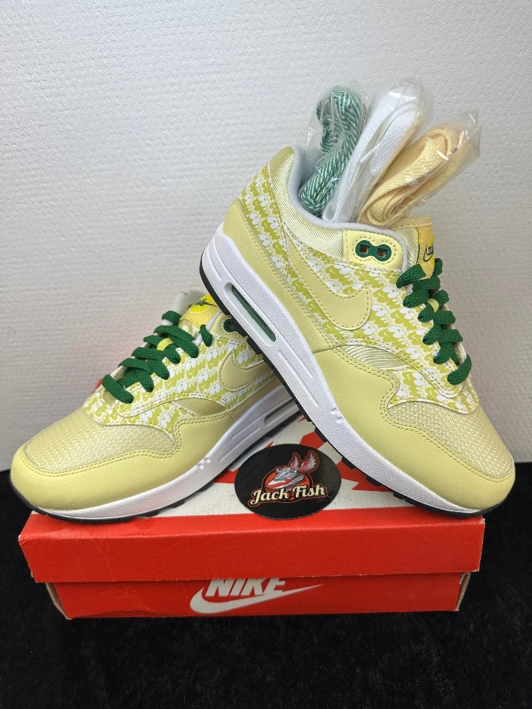 Nike air Max 1 Lemonade (2020) - size 38, Geel, Nike, Nieuw, Ophalen of Verzenden