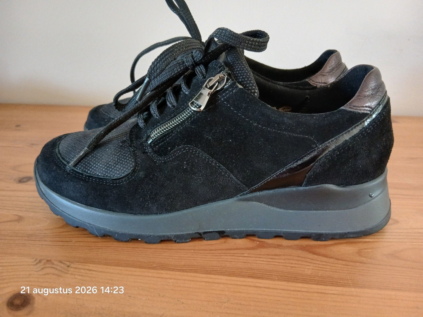 Waldlaufer Bungeez maat38.5/ 5.5 wijdte H  nieuwprijs 139.95, Kleding | Dames, Schoenen met lage hakken, Waldlaufer, Zwart, Ophalen of Verzenden