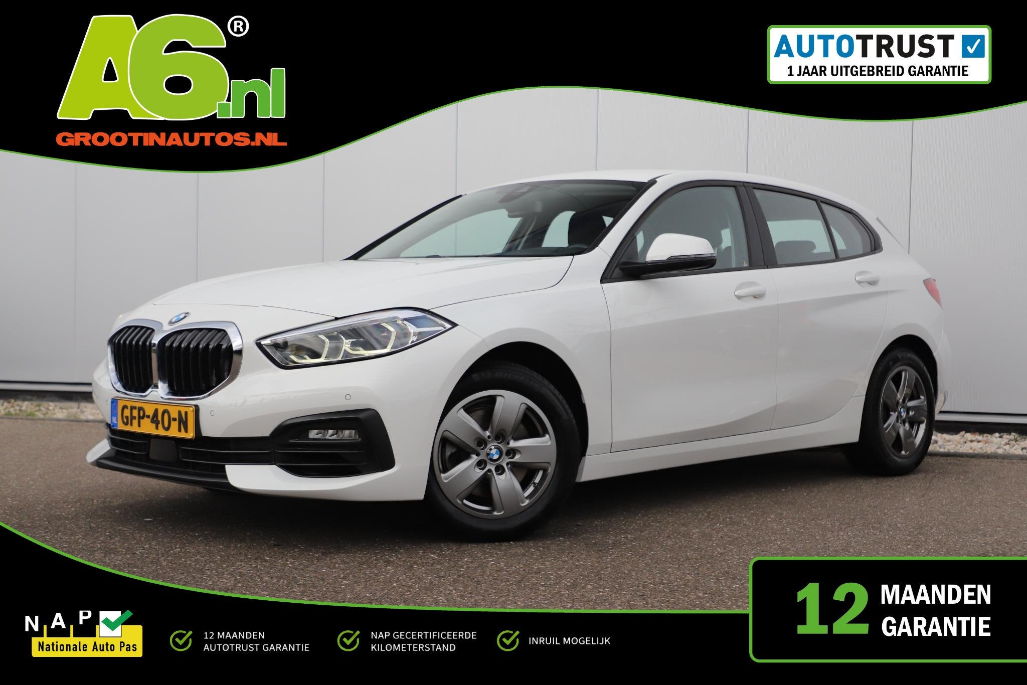 BMW 1-serie 116i Lesauto ! Sportstoelen Navigatie LED Carpla