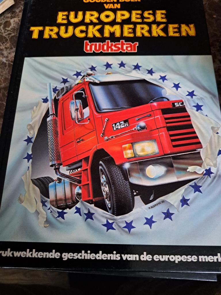 Gouden Boek van Europese Truckmerken - Truckstar, Ophalen of Verzenden, Zo goed als nieuw, Algemeen, Truckstar
