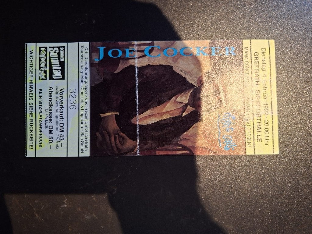 concert kaartjes uit de historie, Tickets en Kaartjes, Twee personen