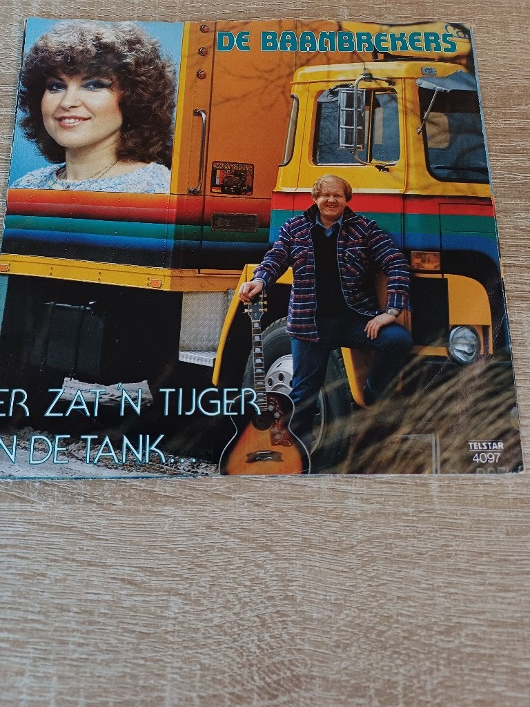 69 Single De Baanbrekers  – Samen in ‘n truck TS 4097 TF, 7 inch, Ophalen of Verzenden, Zo goed als nieuw, Overige typen
