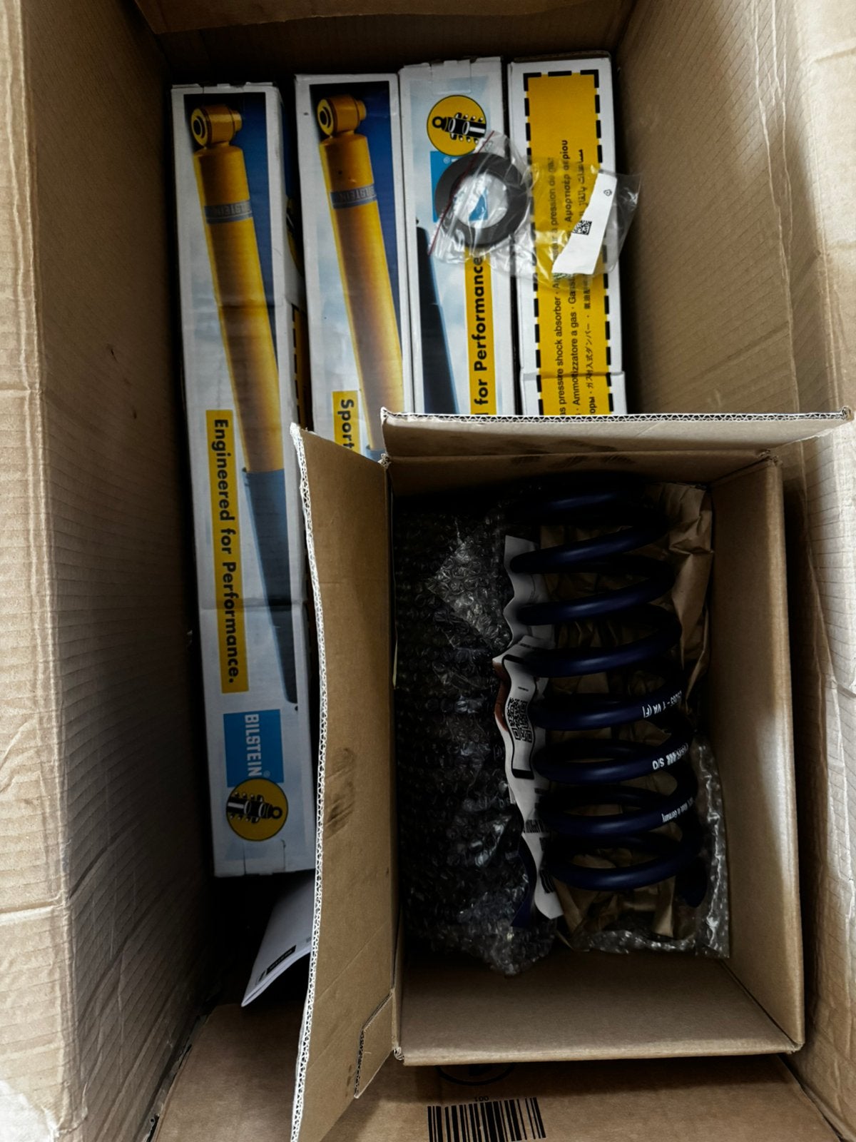 Verlagingset veren h&r bilstein b8 schokdempers s211 w219, Ophalen of Verzenden, Nieuw, Mercedes-Benz