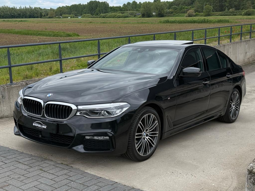 BMW 5-Serie 530i 252pk Xdrive Aut. 2017 Zwart, Auto's, BMW, 1998 cc, Euro 6, 4 cilinders, 2000 kg