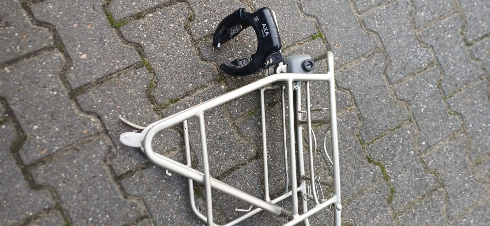 Gazelle Pakjedrager houder met accuslot en fietsslot, Ophalen of Verzenden