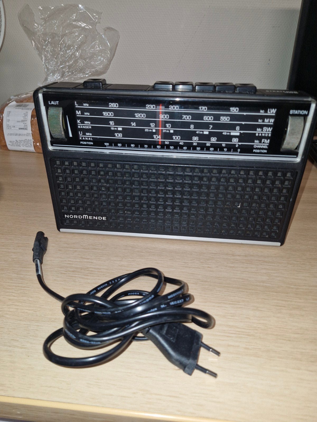 vintage Nordmende radio, Ophalen, Gebruikt, Transistorradio