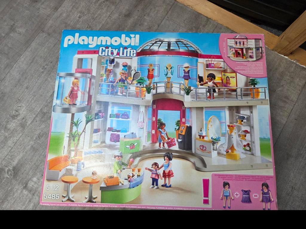 Playmobil 5485 Winkelcentrum - Nieuwstaat, ongeopend, Ophalen of Verzenden, Nieuw