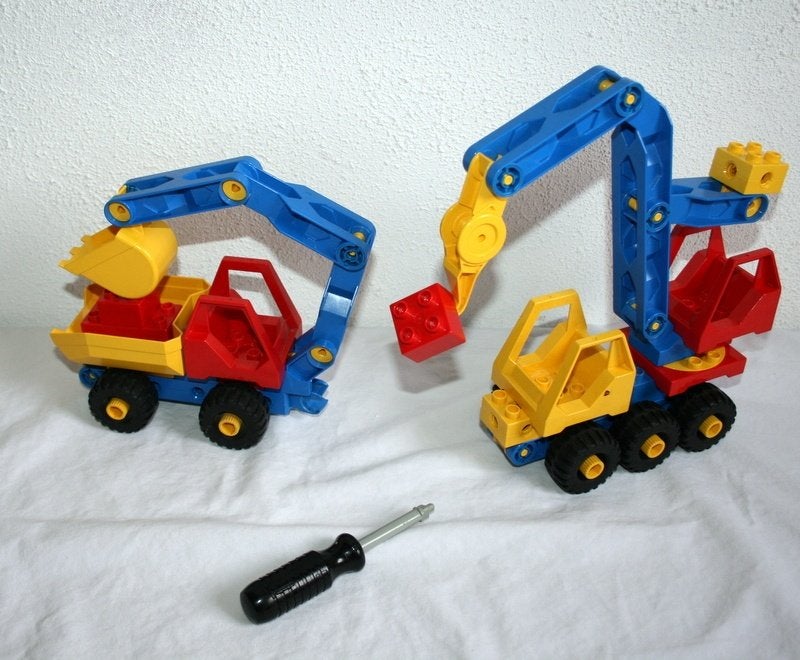 Technisch Duplo Toolo set 2920 + 2930 compl, Kinderen en Baby's, Speelgoed | Duplo en Lego, Gebruikt, Ophalen of Verzenden, Compleet