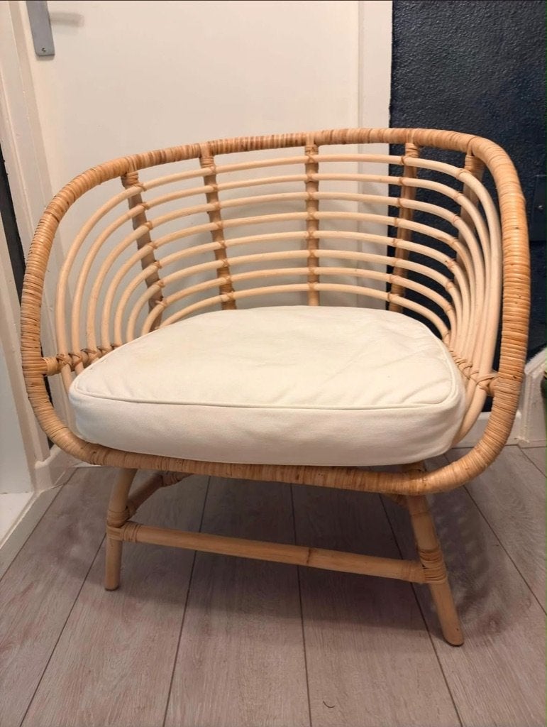 ROTAN STOEL IKEA, Ophalen, Bruin, Nieuw, Riet of Rotan
