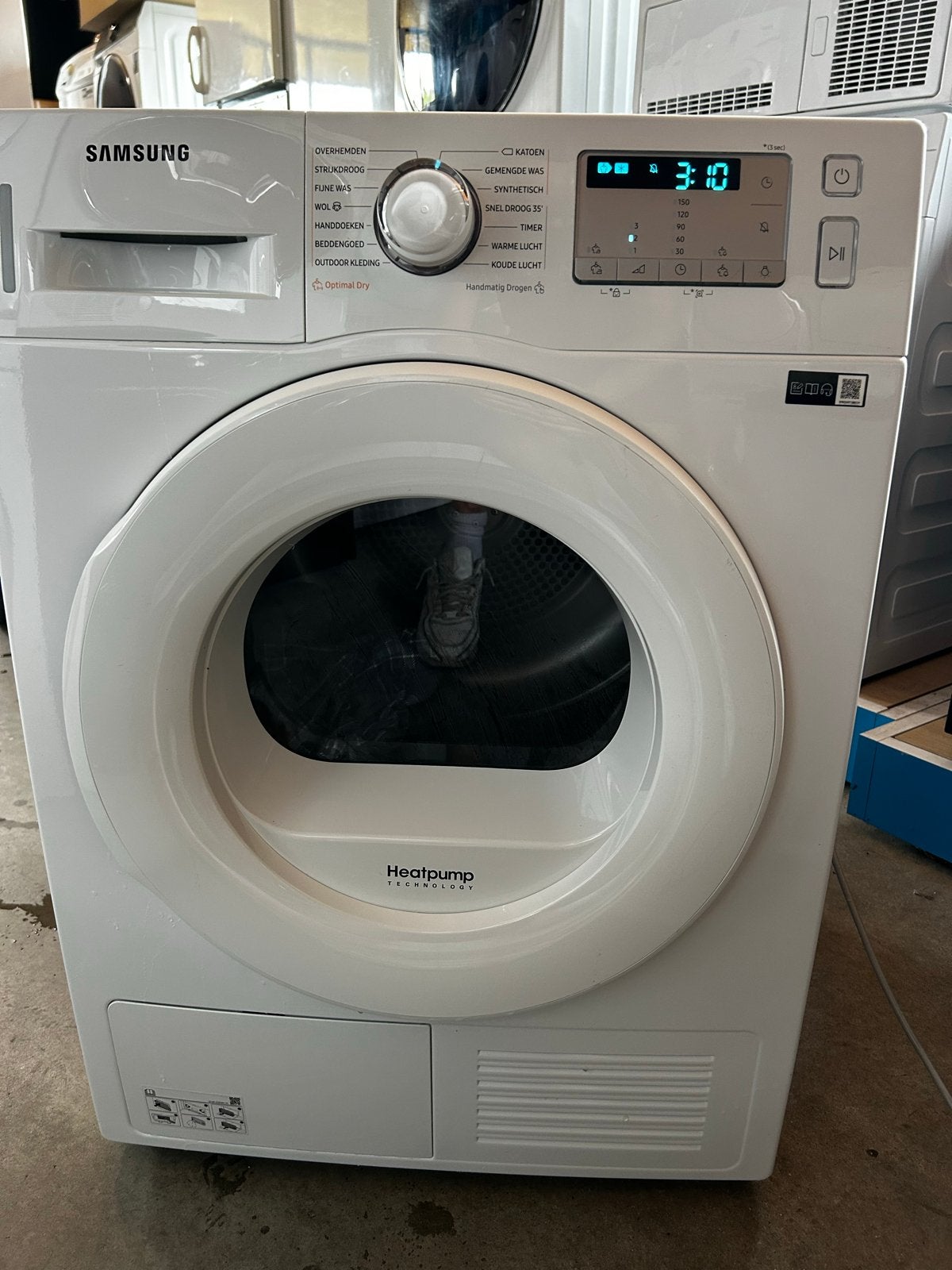 Samsung DV80TA020TH warmtepompdroger 8 kg - refurbished, Witgoed en Apparatuur, Wasdrogers, Ophalen, W, Overige typen, Refurbished
