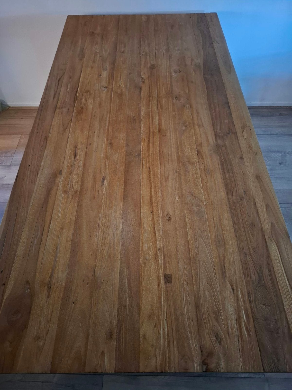 Teakhouten eettafel van Pronto serie Romaro- 190x95x78cm, Ophalen, Teakhout, 50 tot 100 cm, Vijf personen of meer