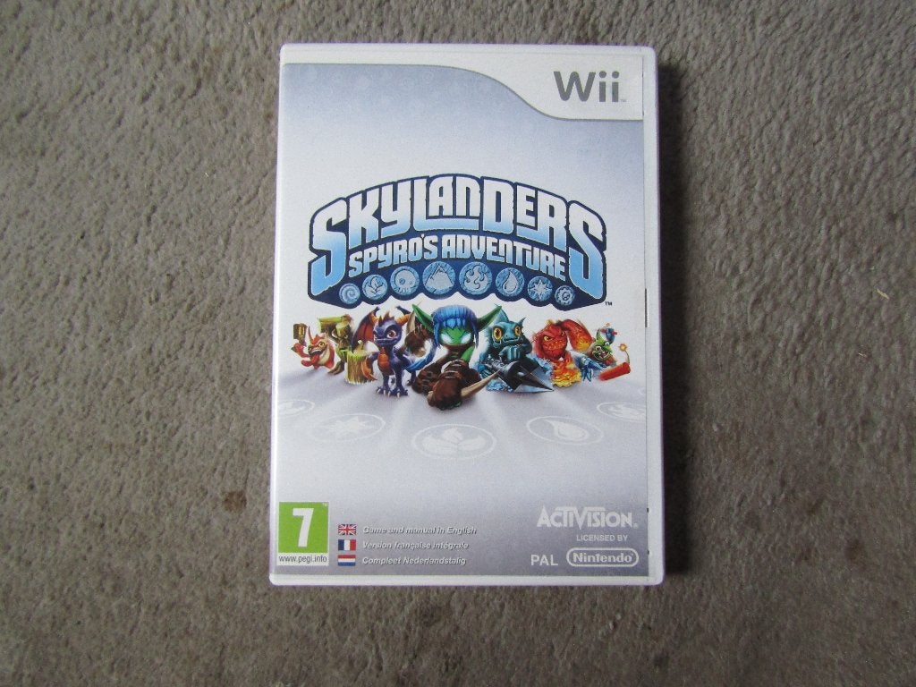 Wii spel: Skylander - Spyro's adventure (Game only), Avontuur en Actie, Gebruikt, 1 speler, Ophalen of Verzenden