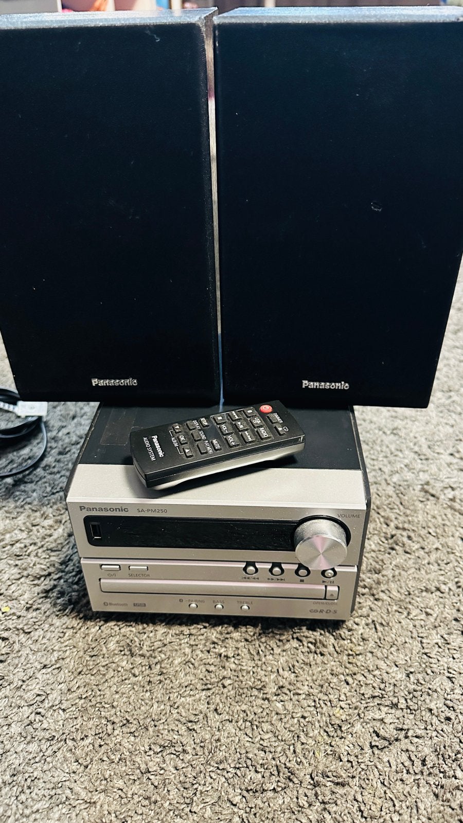 Panasonic SC-PM250 micro audio system, Audio, Tv en Foto, Stereo-sets, Ophalen of Verzenden, Zo goed als nieuw, Overige merken