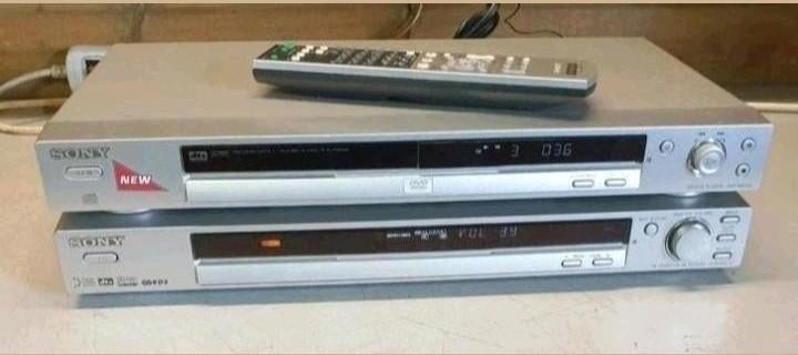 Sony Stereo set receiver str-ksl40 + cd dvd speler dvp-ns330, Ophalen of Verzenden, Tuner of Radio, Sony