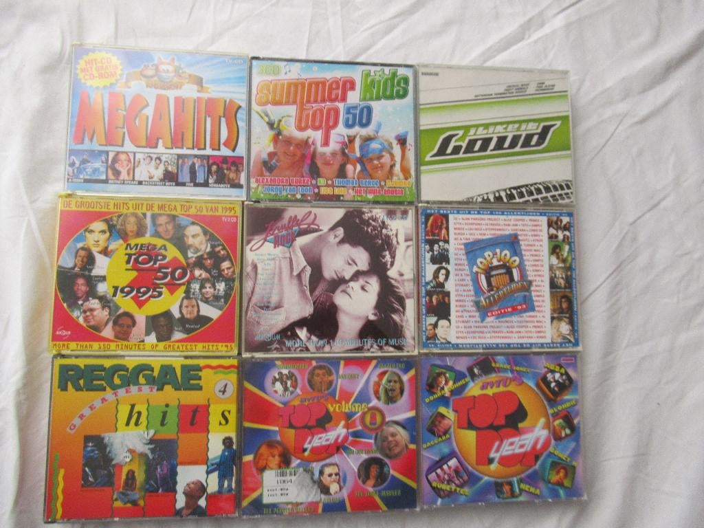 cd's megahits , mega top 50 , summer top 50 etc, Cd's en Dvd's, Cd's | Verzamelalbums, Ophalen of Verzenden, Gebruikt, Pop