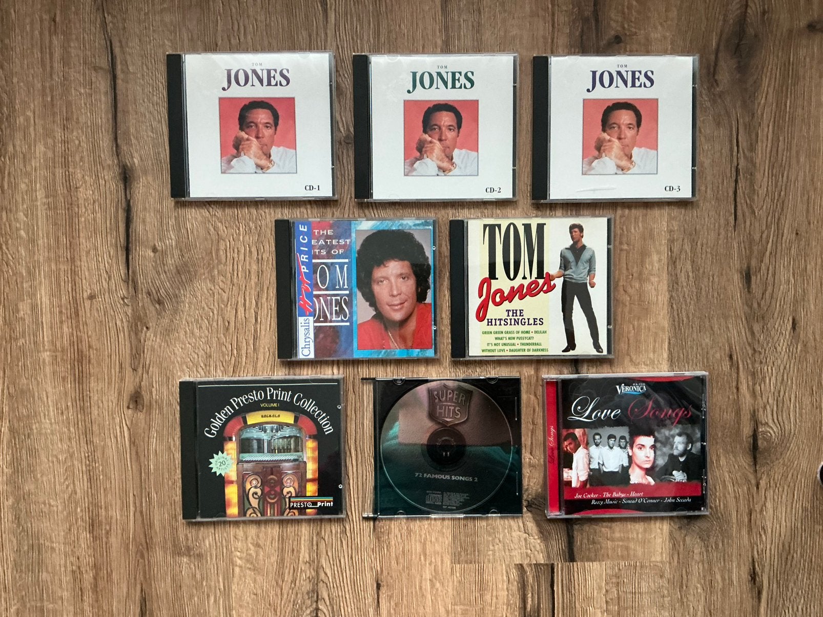 T. Jones. Golden prestoprint. Superhits. Veronica lovesongs., Ophalen of Verzenden