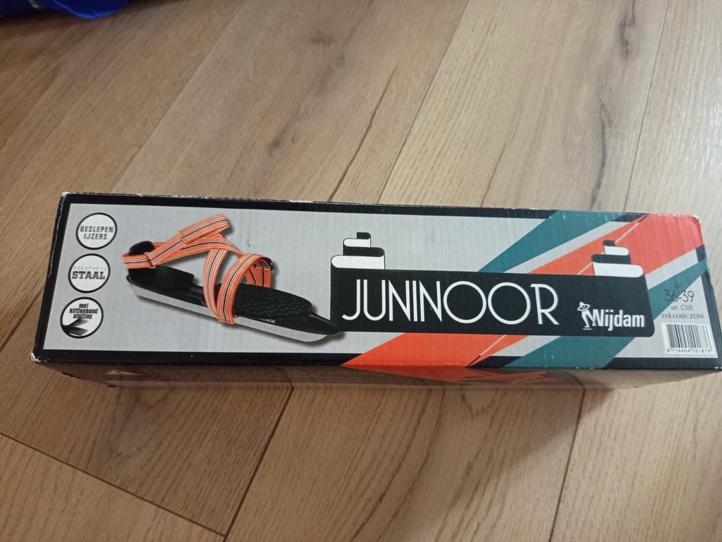 Nijdam Juninoor Schaatsen Maat 36-39, Sport en Fitness, Schaatsen, Ophalen of Verzenden, Nieuw, Friese doorlopers, Nijdam