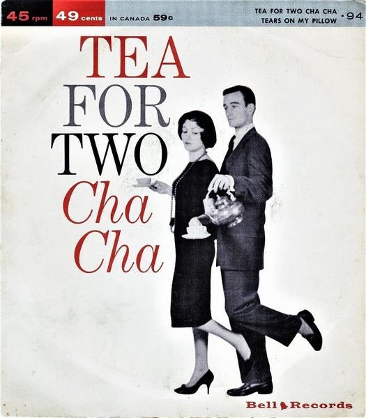 Larry McGinnis & Orch.-Tea for Two Cha Cha (Bell Single 94), Gebruikt, 7 inch, Single, Ophalen of Verzenden