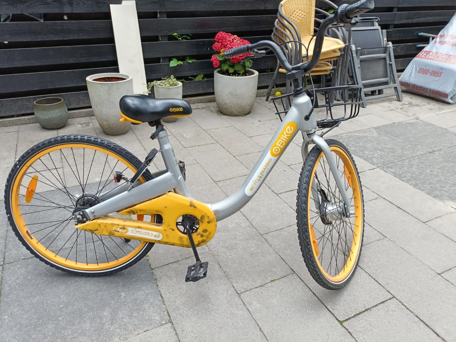 OBike Kinderfiets - Gebruikt maar functioneel, Fietsen en Brommers, Ophalen, 20 inch of meer, Gebruikt, OBike