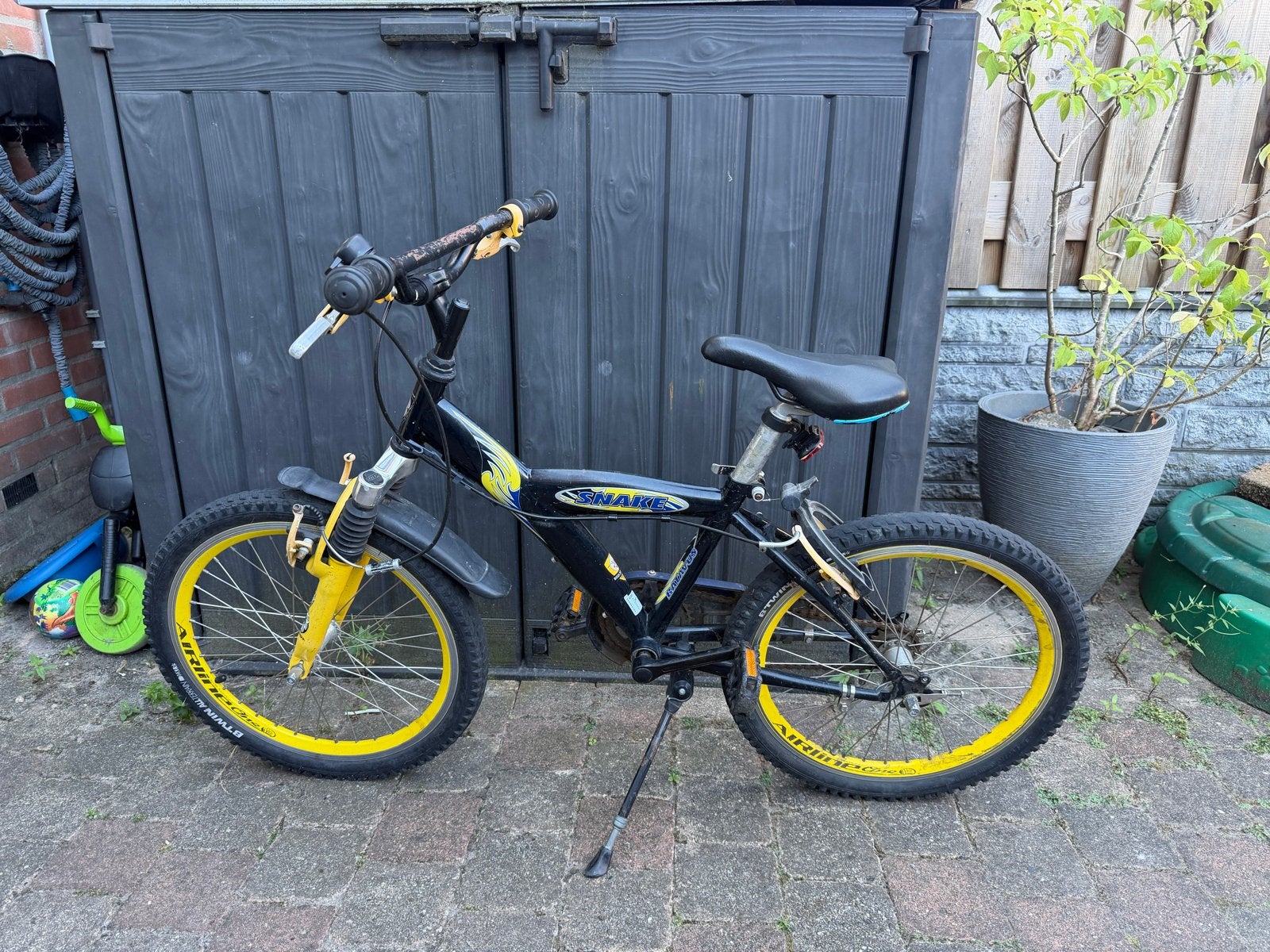 20 inch jongensfiets - Gebruikt, met terugtraprem, Ophalen, Gebruikt