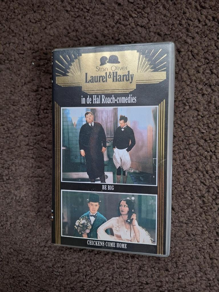 Nieuwe videoband Laurel & Hardy in kleur deel 62, Alle leeftijden, Ophalen of Verzenden, Nieuw in verpakking, Komedie