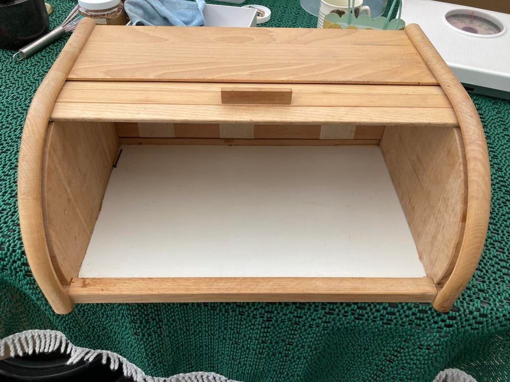 Houten broodtrommels, Ophalen of Verzenden, Zo goed als nieuw