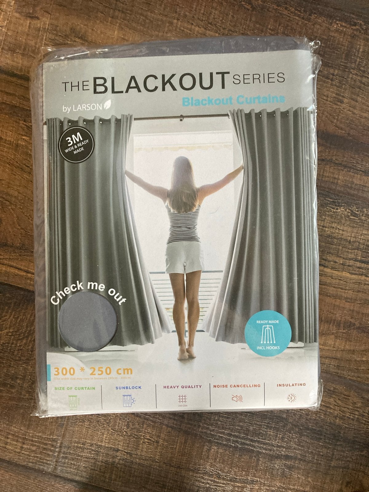 16x The Blackout Series Gordijnen 300x250 cm met haken, Ophalen, Met haken, Overige merken, Nieuw