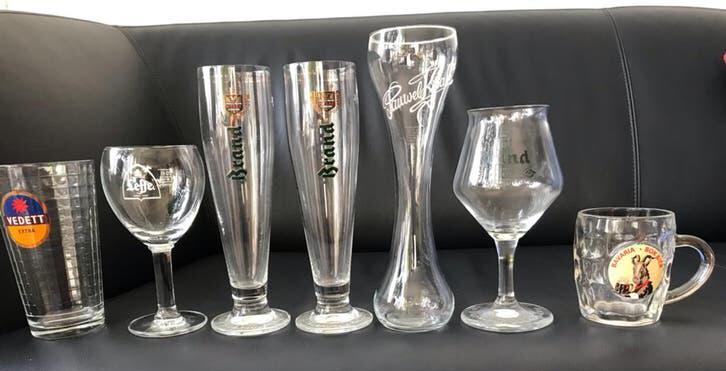 Diverse nieuwe bierglazen, ook los te koop - Cadeautip!, Ophalen, Nieuw, Bierglas