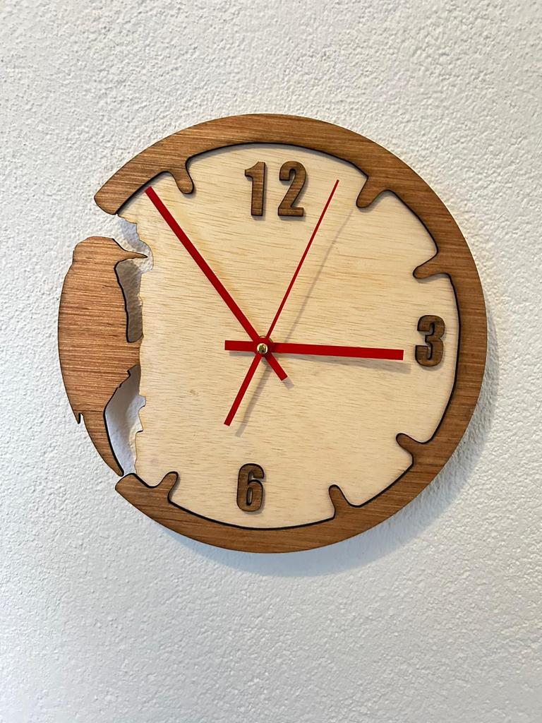 Wandklok, Ophalen of Verzenden, Nieuw, Wandklok