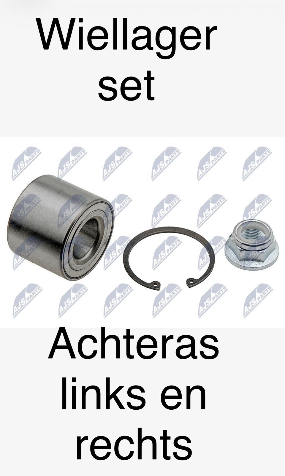 Wiellager set achteras rechts en links, Ophalen of Verzenden, Nieuw, Renault