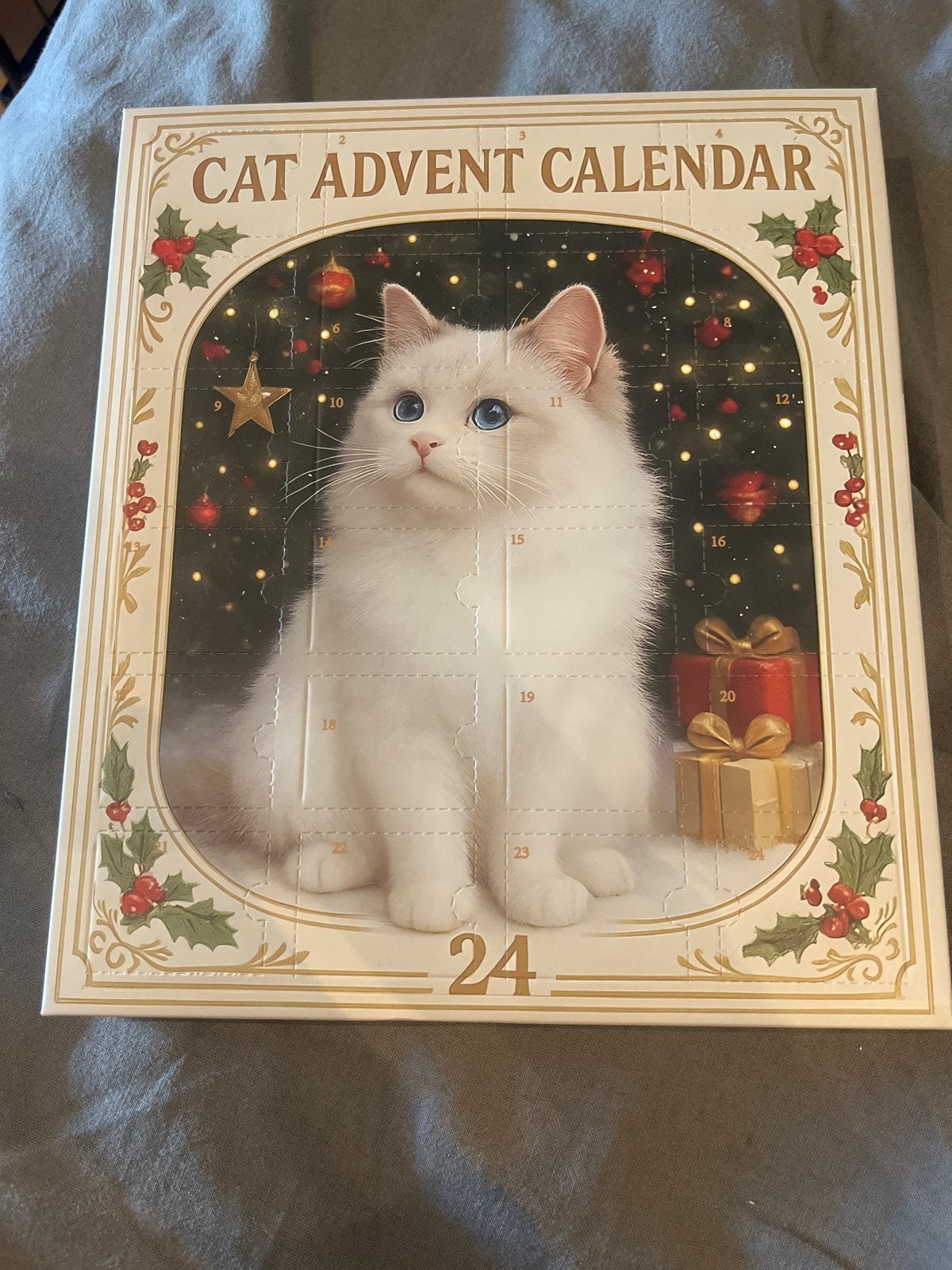 Kat advent kalender, Diversen, Kerst, Ophalen of Verzenden