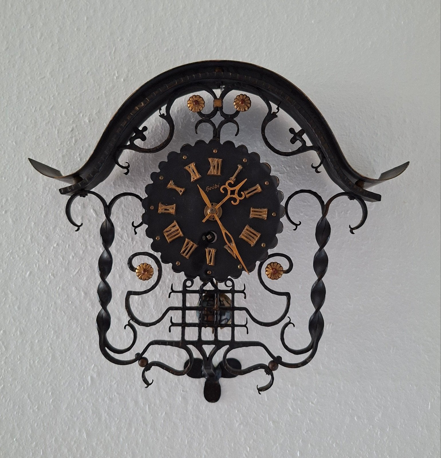 Heibi klok ..., Antiek en Kunst, Antiek | Klokken, Ophalen of Verzenden