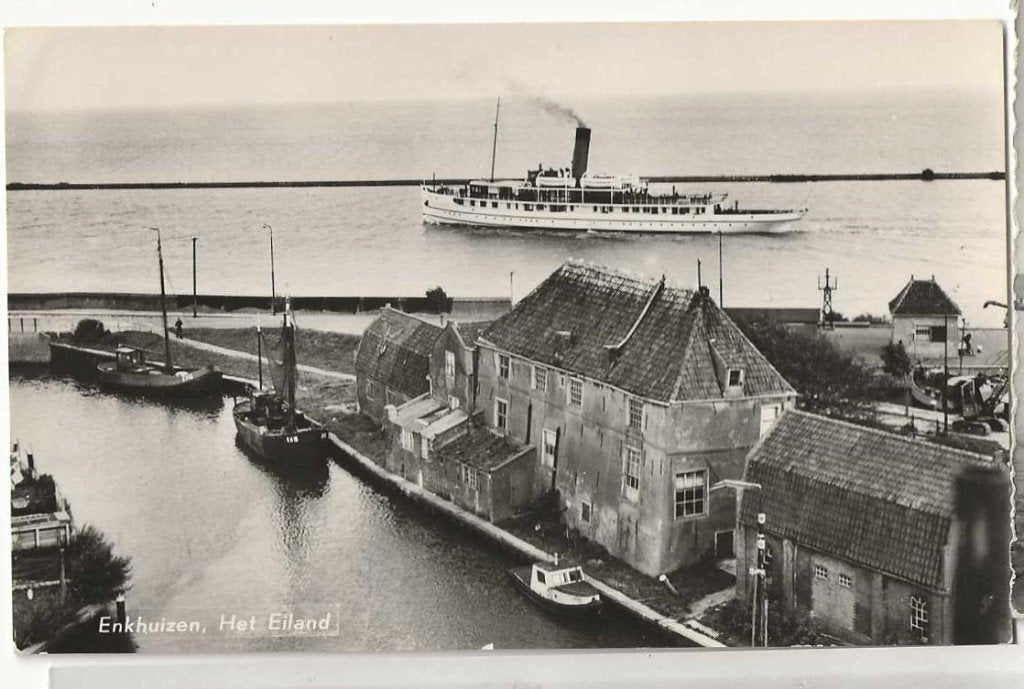 Enkhizen-76  Staverse Boot, Verzamelen, Ansichtkaarten | Nederland, Verzenden, 1960 tot 1980, Ongelopen, Noord-Holland