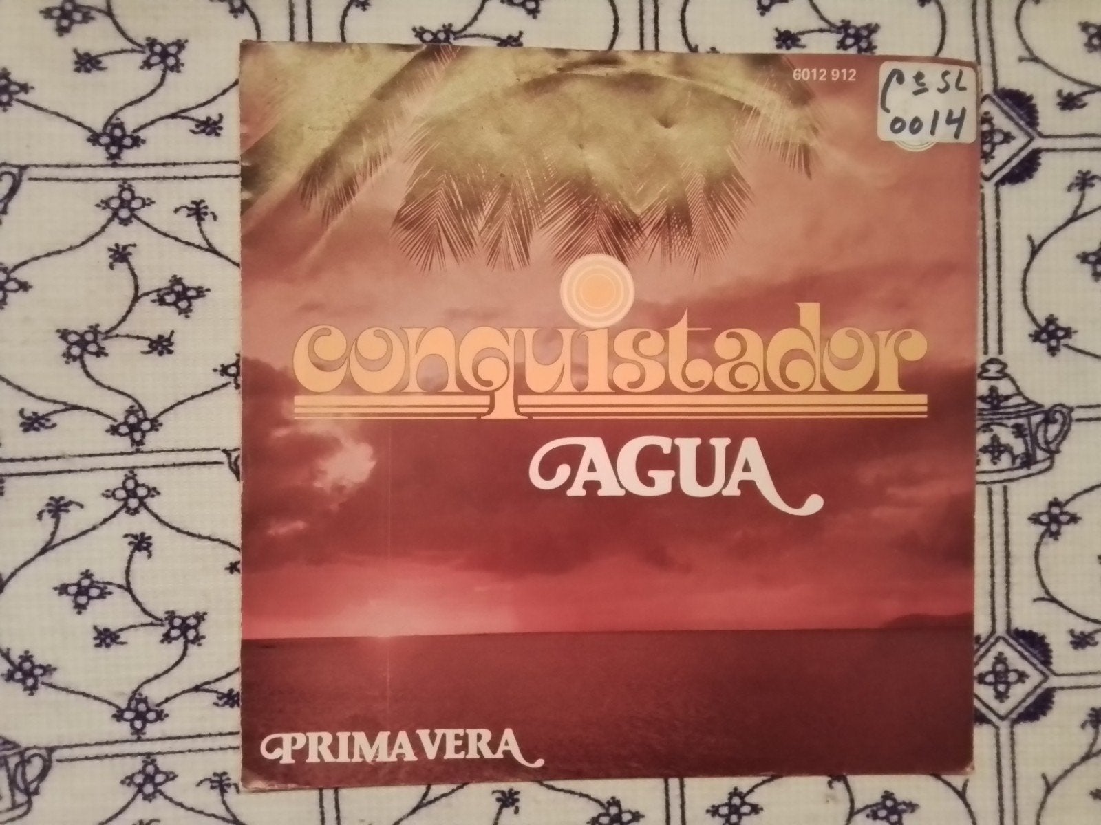 Conquistador               Agua, Cd's en Dvd's, Ophalen of Verzenden, Zo goed als nieuw, 7 inch, Latin en Salsa