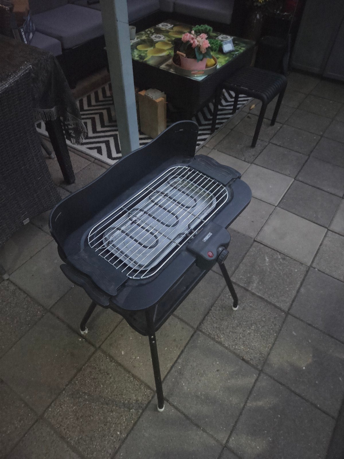 Elektrische barbecue/grill, Ophalen, Zo goed als nieuw, Princess