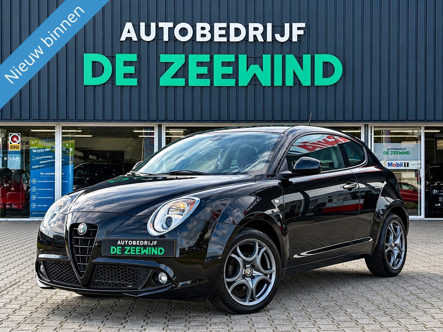 Alfa Romeo MiTo 1.4 Progression|airco|Nieuw APK, Auto's, Euro 5, Gebruikt, 1055 kg, Bedrijf
