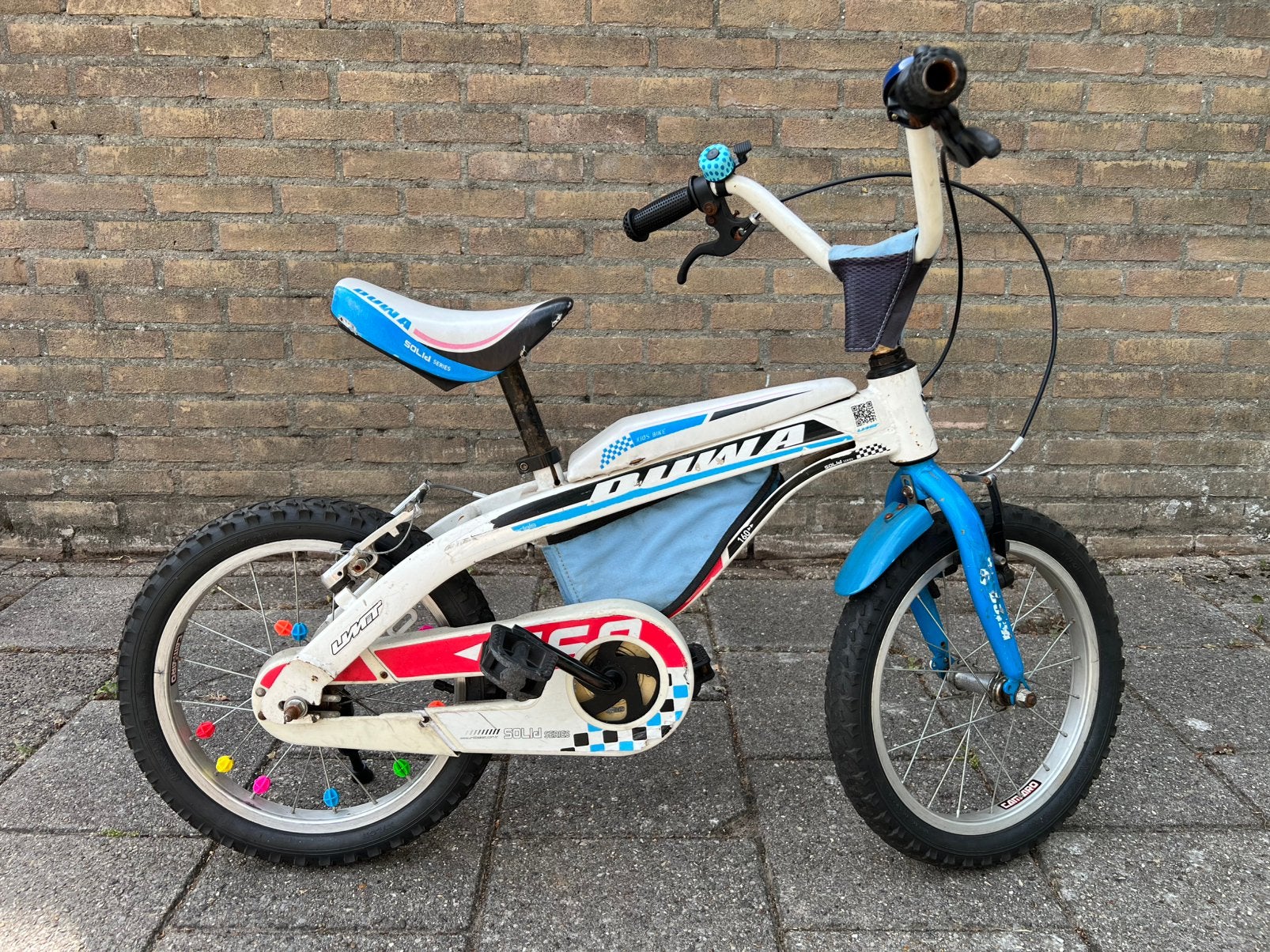 Stoere kinderfiets, Ophalen, Zijwieltjes, Gebruikt, Velgrem