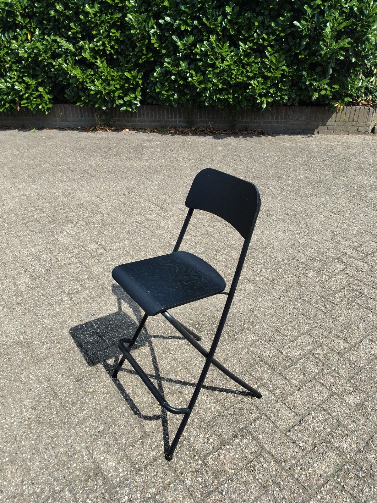 IKEA Franklin barkruk - inklapbaar, Huis en Inrichting, Ophalen, Gebruikt, 60 tot 90 cm, 1 kruk