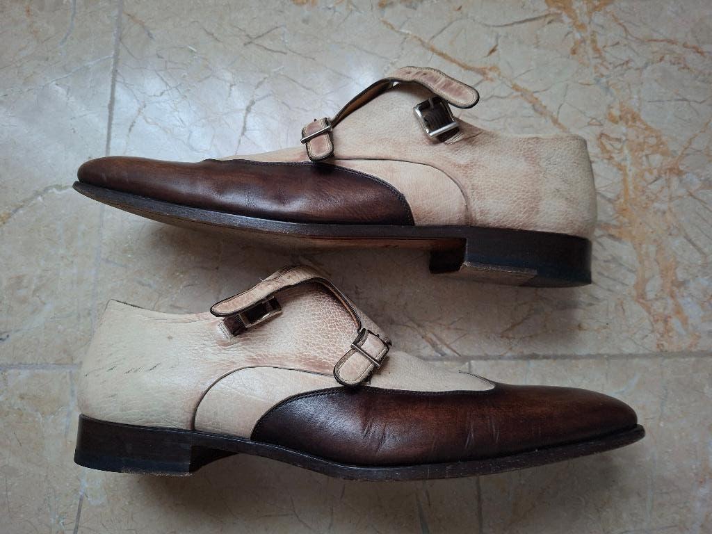 MAGNANI, 44, Bruin, Verzenden, Gespschoenen, Magnani