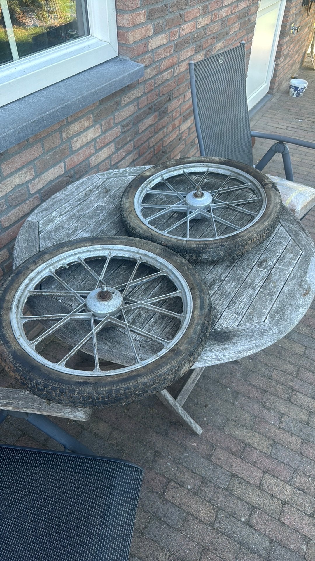 Puch snowflake velgen 2x voorwiel, Ophalen of Verzenden, Zo goed als nieuw, Overige typen