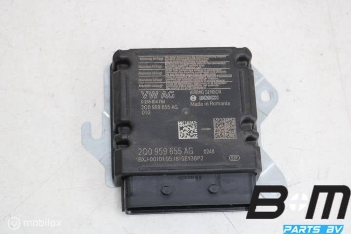 Airbagregelapparaat VW Polo 2G AW 2Q09596555AG, Gebruikt