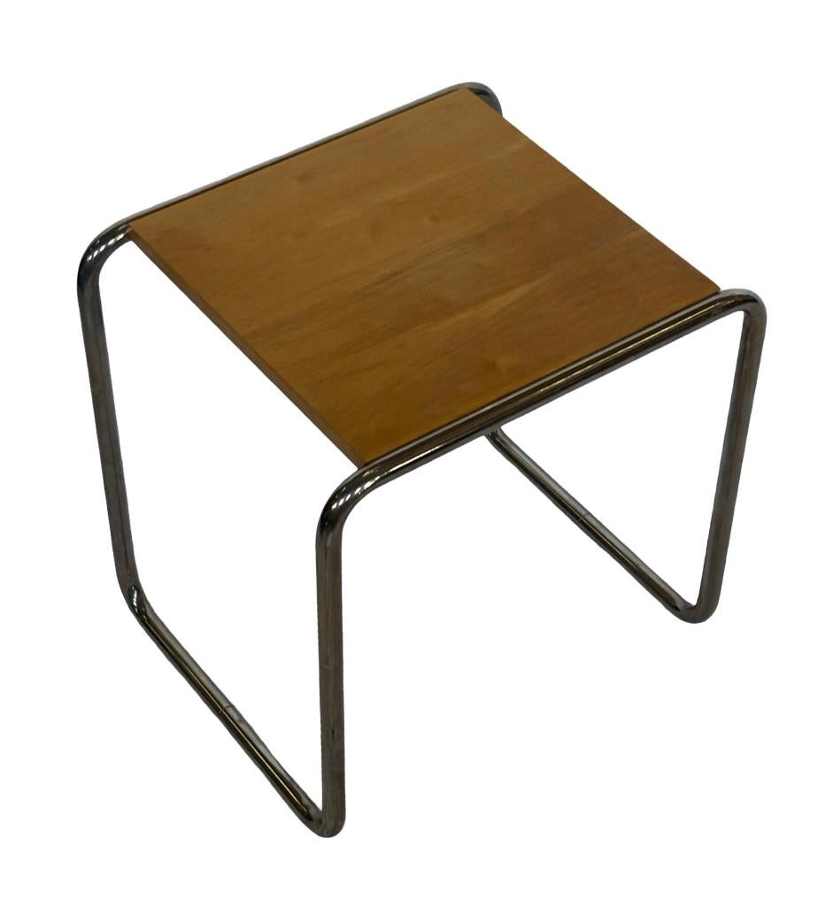 Vintage B9 bijzettafel/kruk van Marcel Breuer, Tecta, design, Ophalen