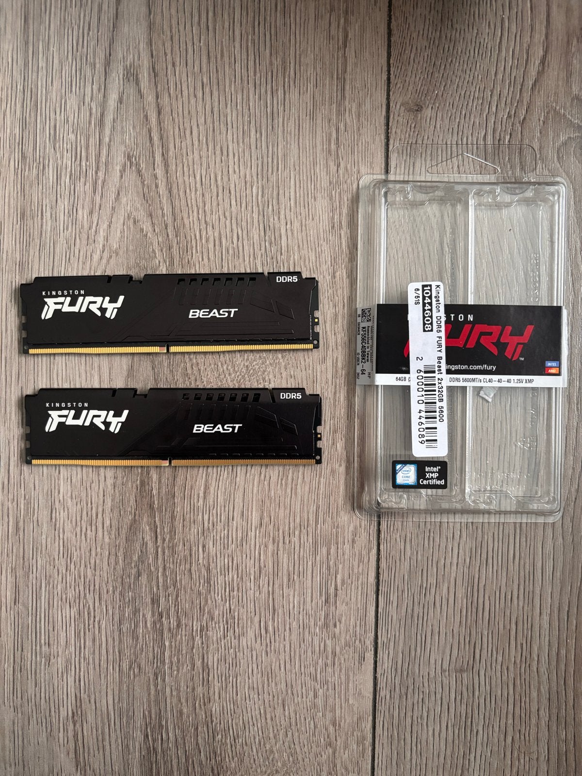 (Garantie!) Kingston Fury 64GB RAM (2x32GB) DDR5 5600 CL40, Computers en Software, RAM geheugen, Ophalen of Verzenden, Zo goed als nieuw