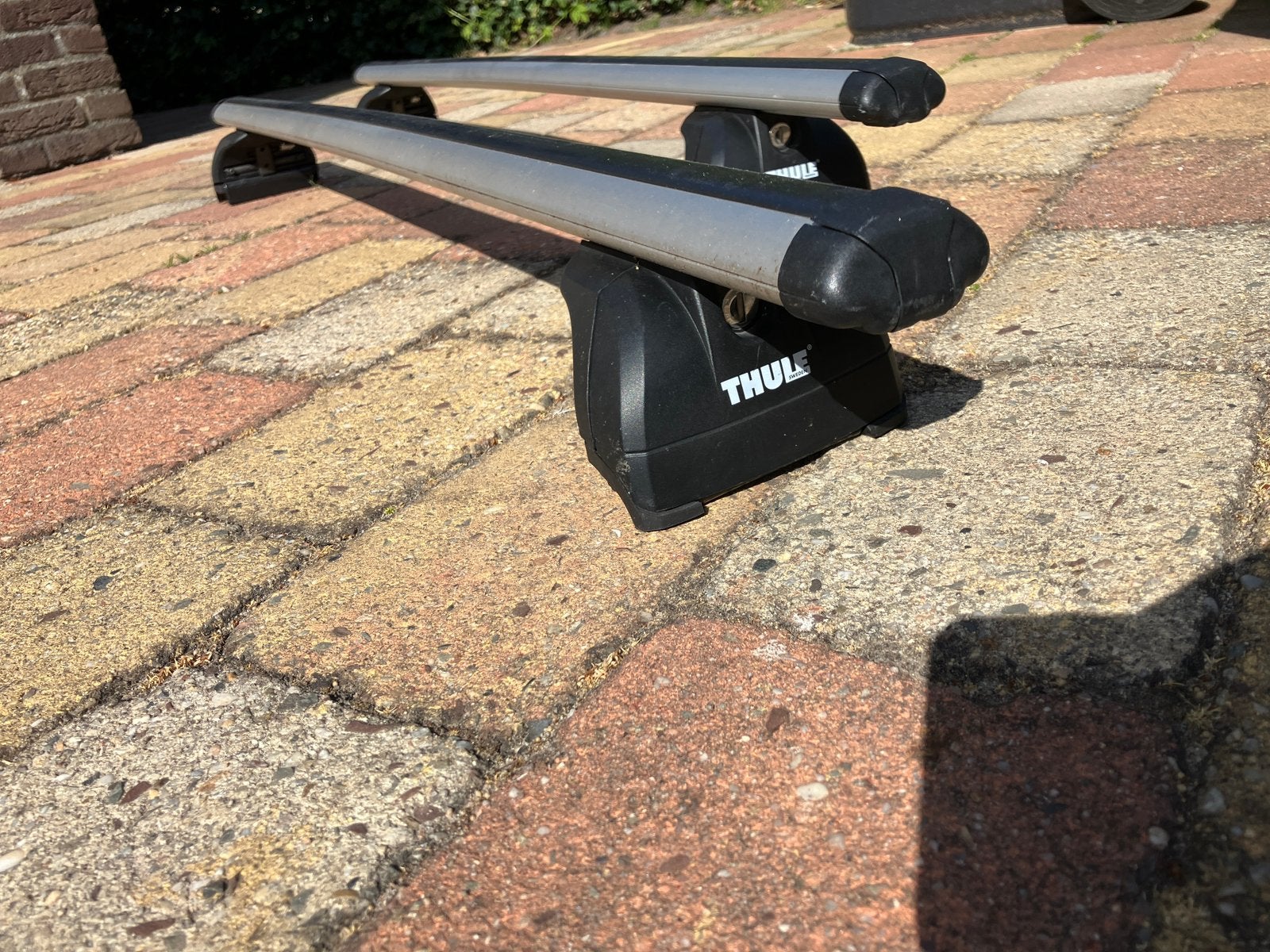 Thule dakdragers voor A4 B8 Avant  (Thule 4007 kit), Auto diversen, Dakdragers, Ophalen, Gebruikt