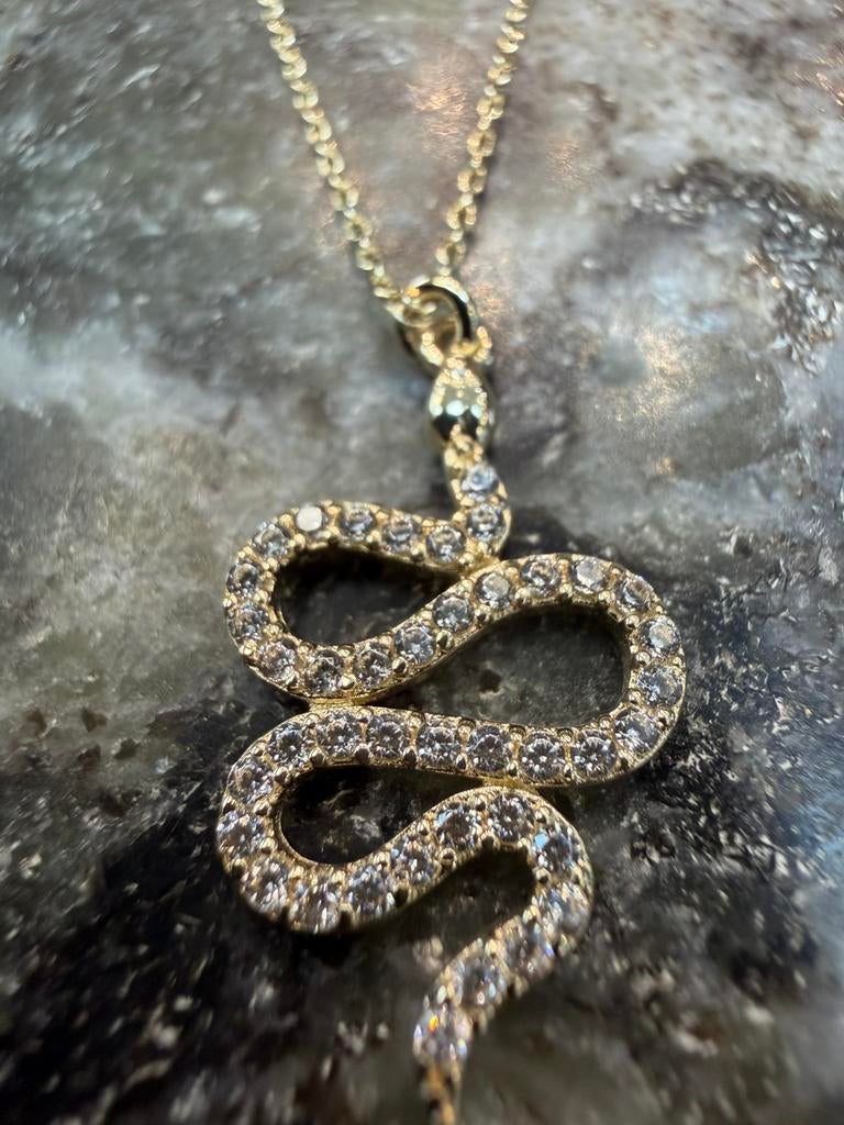 Prachtige 14k ketting, Ophalen of Verzenden, Nieuw, Goud