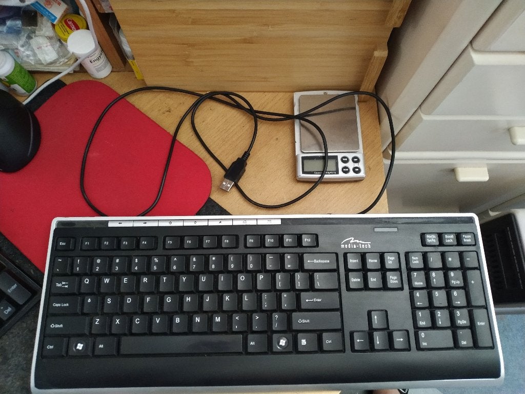 Media-Tech Toetsenborden model MT1234, Computers en Software, Gebruikt, Ergonomisch, Ophalen of Verzenden, Qwerty