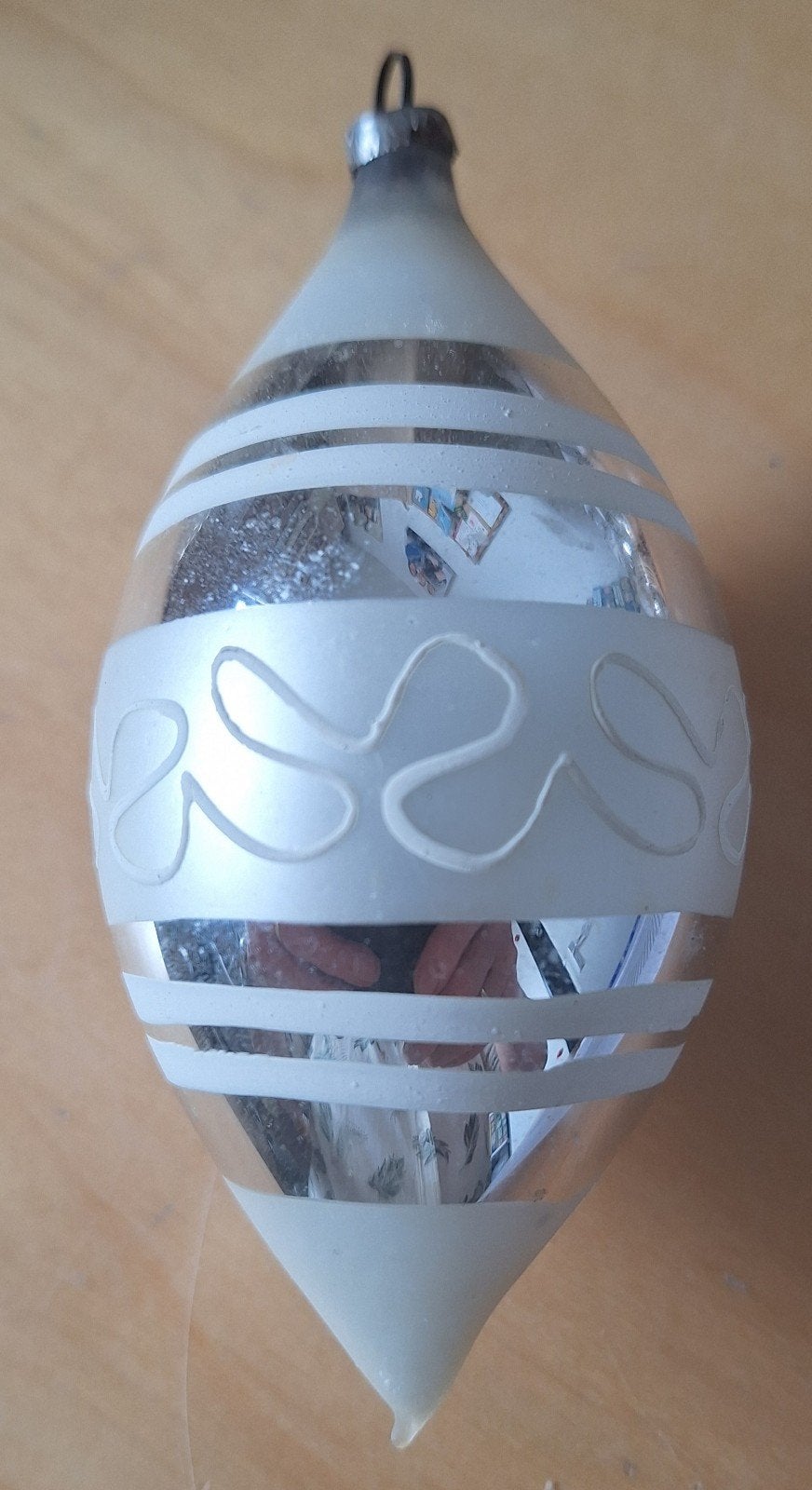Oude glazen Kerstballen, Ophalen of Verzenden, Gebruikt