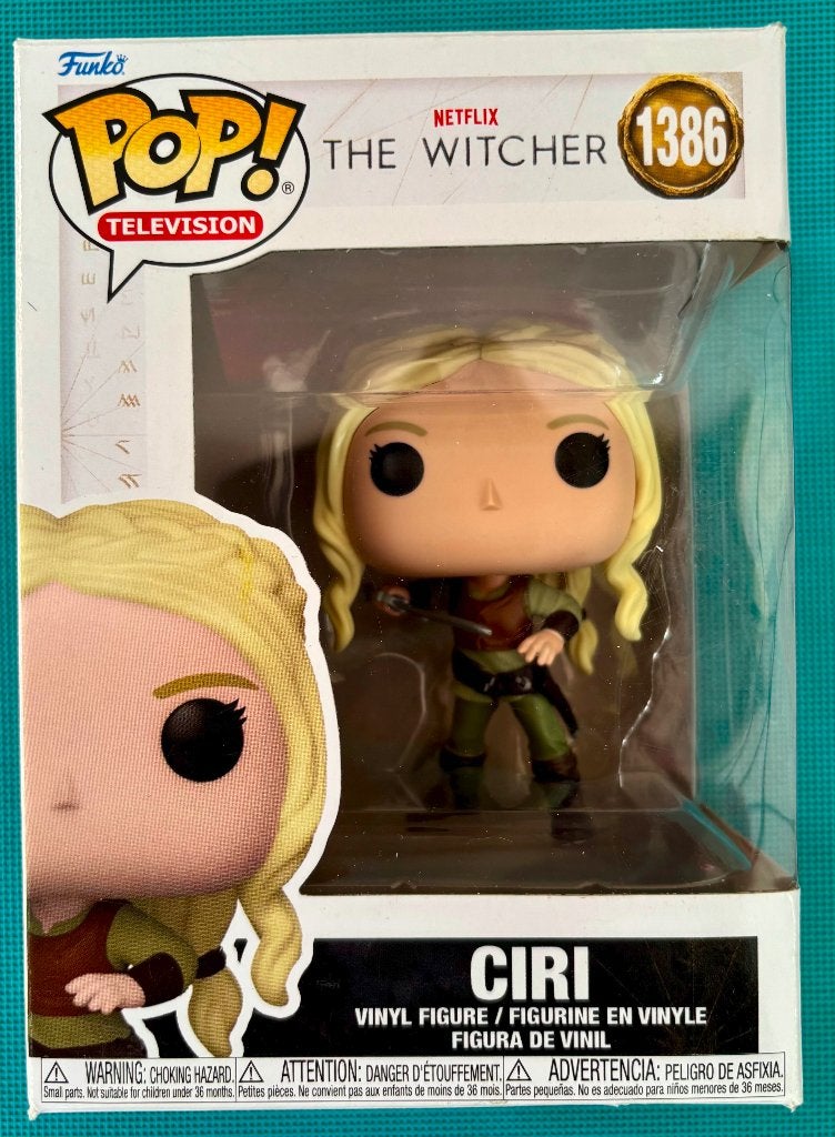 Funko Pop The Witcher Ciri NR:1386, Verzenden, Zo goed als nieuw