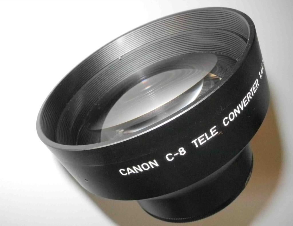 Canon C-8 1.4 tele converter, Ophalen of Verzenden, Zo goed als nieuw, Telelens