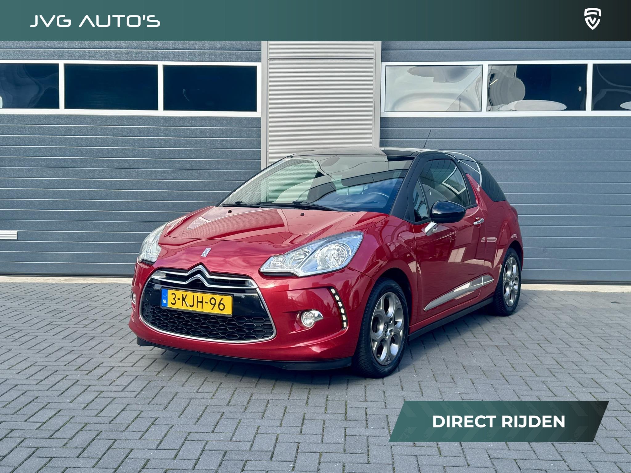 Citroen DS3 1.2 VTi So Chic NAP/ Airco / PDC/ LED/ HiFi/ Cru, Auto's, Voorwielaandrijving, Euro 5, 1199 cc, 82 pk